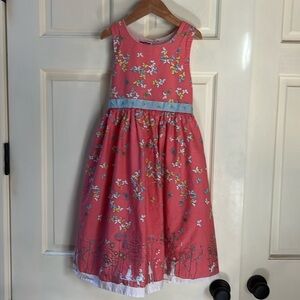 Poppy Sundress Dress, Made in England, Size 9/10